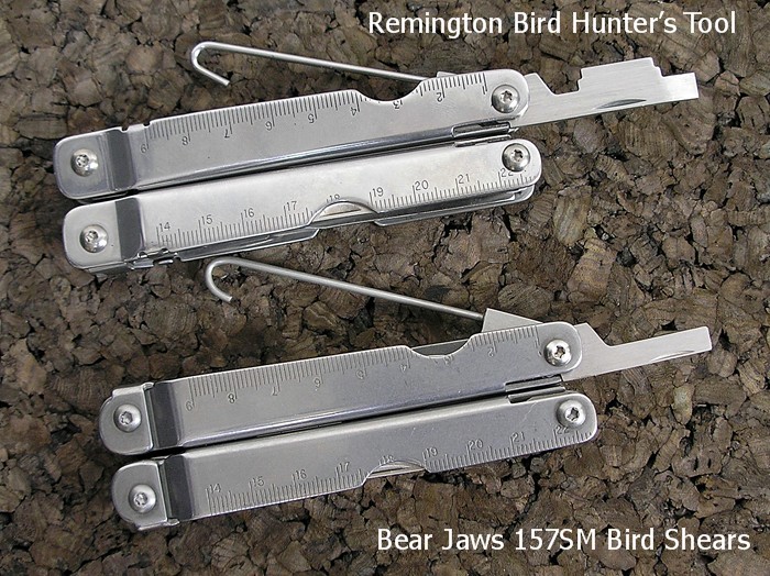 Bear 157SM -vs- Remington Bird Hunters Tool