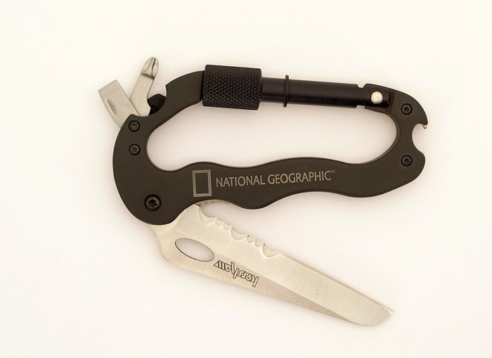 National Geographic Carabiner Tool